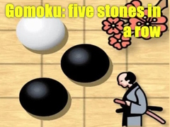 Lojë Gomoku: five stones in a row