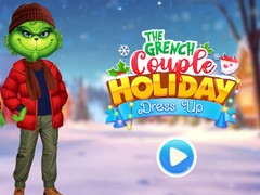 Lojë The Grinch Couple Holiday Dress Up