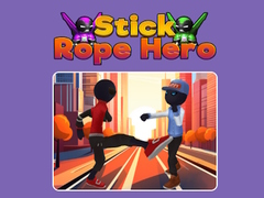 Lojë Stick Rope Hero