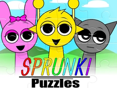 Lojë Sprunki Puzzles