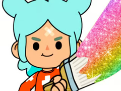 Lojë Coloring Book: Toca Boca Rita