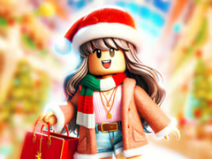 Lojë Jigsaw Puzzle: Roblox Christmas Mall
