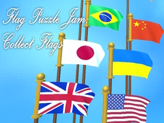 Lojë Flag Puzzle Jam: Collect Flags