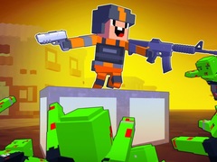 Lojë Cubic Frontier: Zombie Robby