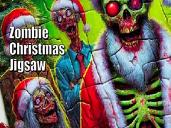 Lojë Zombie Christmas Jigsaw