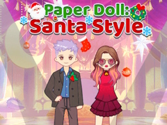 Lojë Paper Doll: Santa Style