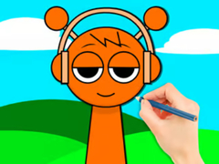 Lojë Coloring Book: Sprunki Oren