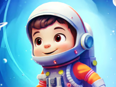 Lojë Jigsaw Puzzle: Astronaut