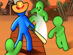 Lojë Zombie Raft