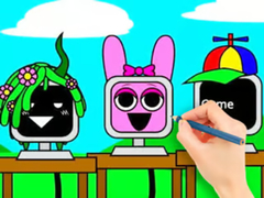 Lojë Coloring Book: Sprunki Fun Computer