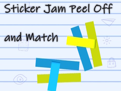 Lojë Sticker Jam Peel Off and Match