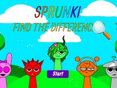 Lojë Sprunki Find The Differences