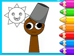 Lojë Coloring Book: Sprunki Brud