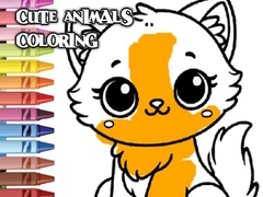 Lojë Cute Animals Coloring