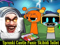 Lojë Sprunki Castle Panic Skibidi Toilet
