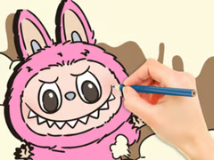 Lojë Coloring Book: Labubu