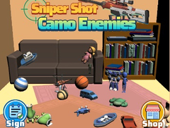 Lojë Sniper Shot Camo Enemies
