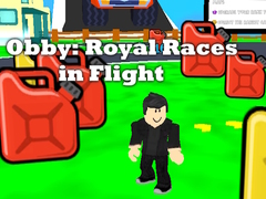 Lojë Obby: Royal Races in Flight