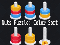 Lojë Nuts Puzzle: Color Sort