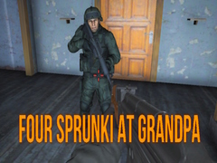 Lojë Four Sprunki at Grandpa