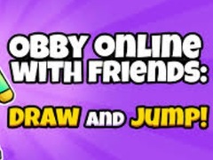 Lojë Obby With Friends: Draw and Jump