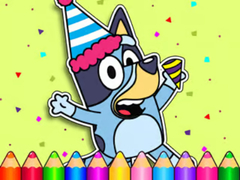Lojë Coloring Book: Bluey's Birthday
