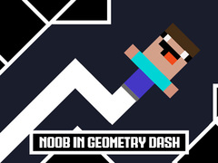 Lojë Noob in Geometry Dash