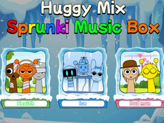 Lojë Huggy Mix Sprunki Music Box