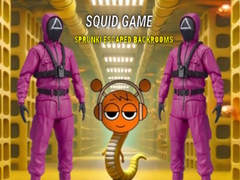 Lojë Squid Game Sprunki Escaped Backrooms