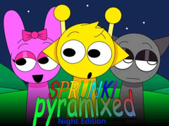 Lojë Sprunki Pyramixed: Night Edition