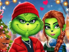 Lojë The Grench Couple Holiday Dress up
