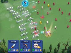Lojë Stickman Tower Defense Idle 3D