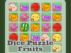 Lojë Dice Puzzle Fruits