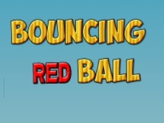 Lojë Bouncing Red Ball