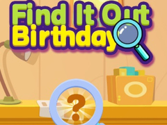 Lojë Find It Out Birthday