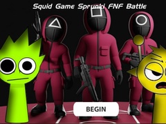 Lojë Squid Game Sprunki Fnf Battle