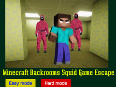 Lojë Minecraft Backrooms Squid Game Escape