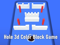 Lojë Hole 3d Color Block Game