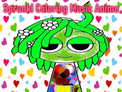 Lojë Sprunki Coloring Music Anime