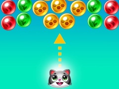 Lojë Save the cats Bubble shooter