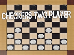Lojë Checkers Two Player