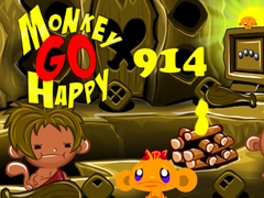 Lojë Monkey Go Happy Stage 914