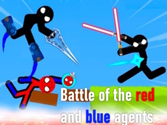 Lojë Battle of the red and blue agents