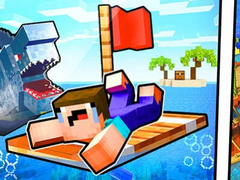 Lojë Noob Raft: Ocean Survival