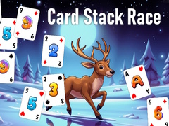 Lojë Card Stack Race