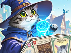 Lojë Jigsaw Puzzle: Cat's Card Arena