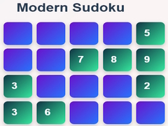 Lojë Modern Sudoku