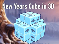 Lojë New Years Cube in 3D