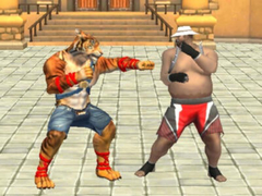 Lojë Bodybuilder Karate Fighting