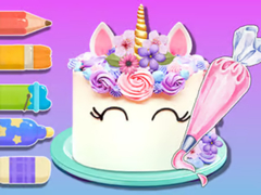 Lojë Coloring Book: Unicorn Cake